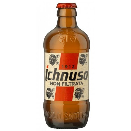 ICHNUSA BIRRA NON FILTRATA SARDA BT.CL33